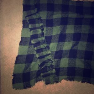 Black and green Betsey Johnson scarf, never worn